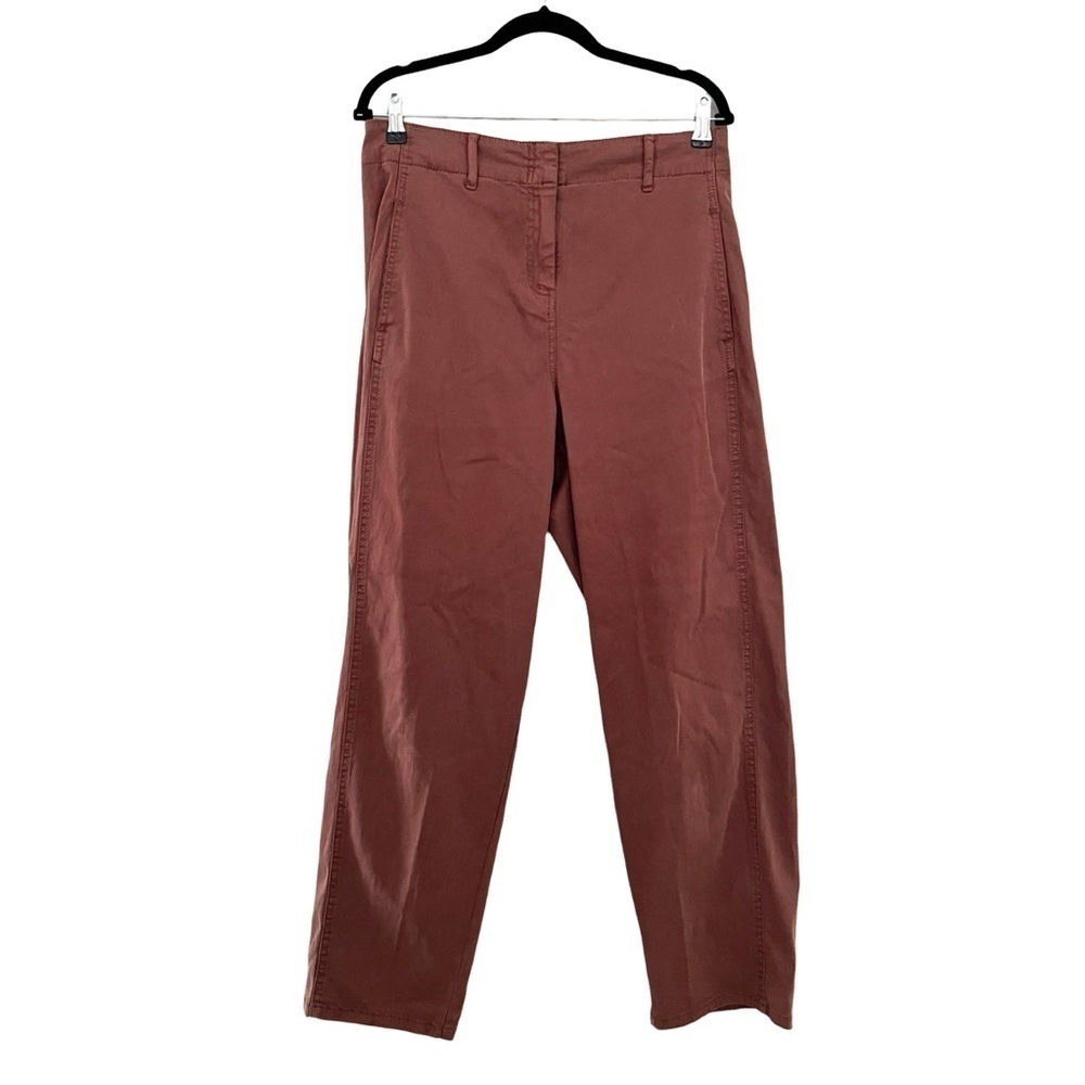 JOIE Brown High Rise Wide Leg Trousers Sz 10